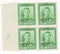 New Zealand - Plate block, KGVI ½d 1938(2)