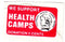 New Zealand - We support Health Camps adhesive