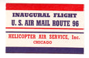 U. S. A. - Aviation, Helicopter Air Mail Route 96