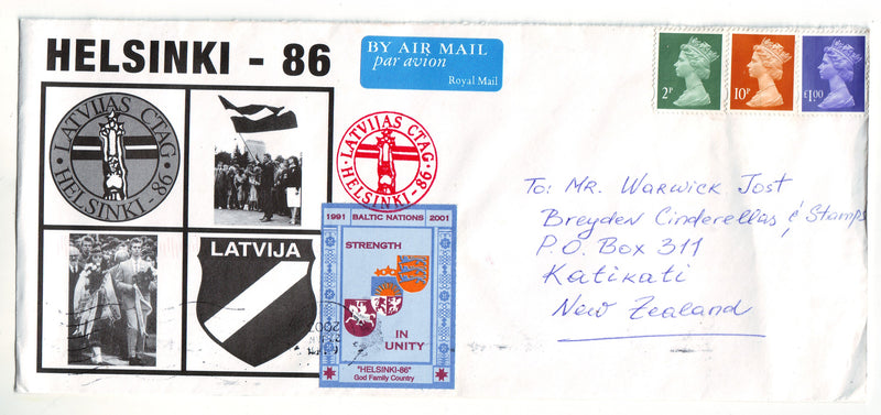 Great Britain - Cover, Helsinki - 86 labels
