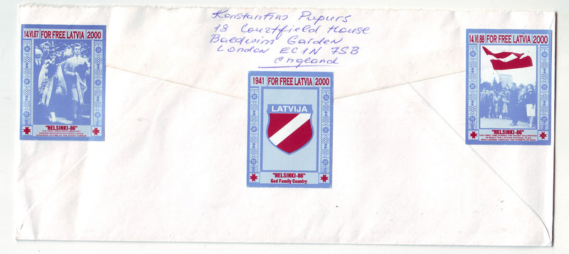 Great Britain - Cover, Helsinki - 86 labels