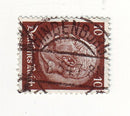 Germany - Postmark, Hindenburg 1934
