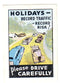 New Zealand - Road Safety, 'Holidays' (IP) 1938(M)