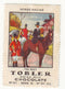 Switzerland - Horses, Tobler 'Horse Racing' label