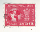 India - 75th Anniversary of Universal Postal Union 2a 1949