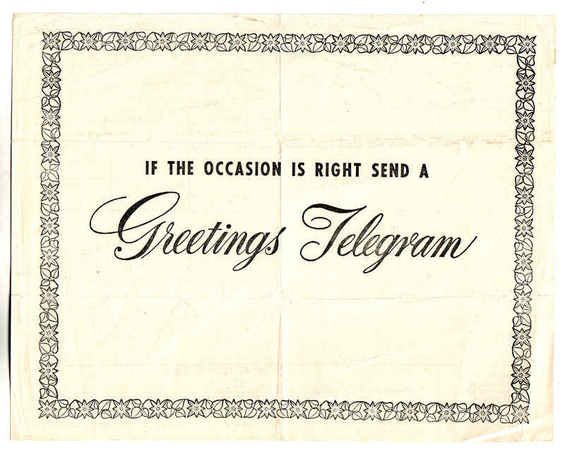 New Zealand - Inland Telegram form(1)