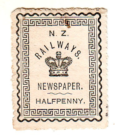 New Zealand - Railways Newspaper ½d 1901
