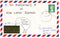 New Zealand - Cover, Kiwi Letter Express label