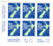 New Zealand - Imprint block, Map Stamp 24c 1982(211)