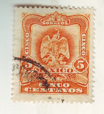 Mexico - Eagle 5c 1899