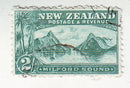 New Zealand - Pictorial 2/- Milford Sound 1903