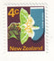 New Zealand - 1973 4c Puriri Moth blue colour shift error(M)