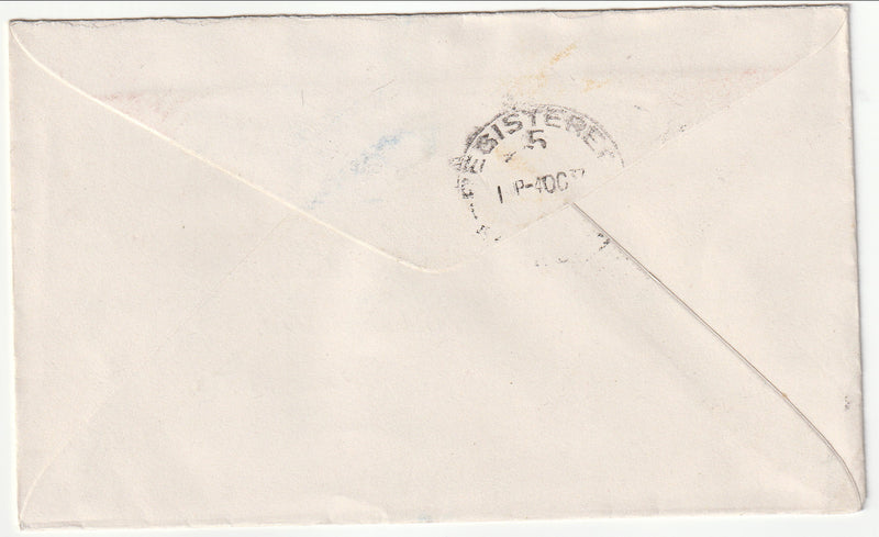 Nauru - Cover, registered to England 1937