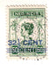 Netherlands Indies - Queen Wilhelmina 50c with o/p 1917
