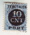 Netherlands - Postage Due 10c surcharge 1924