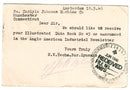 Netherlands - Postcard, Amsterdam to Connecticut 1946