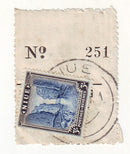 New Zealand - Parcel Post label ex Niue