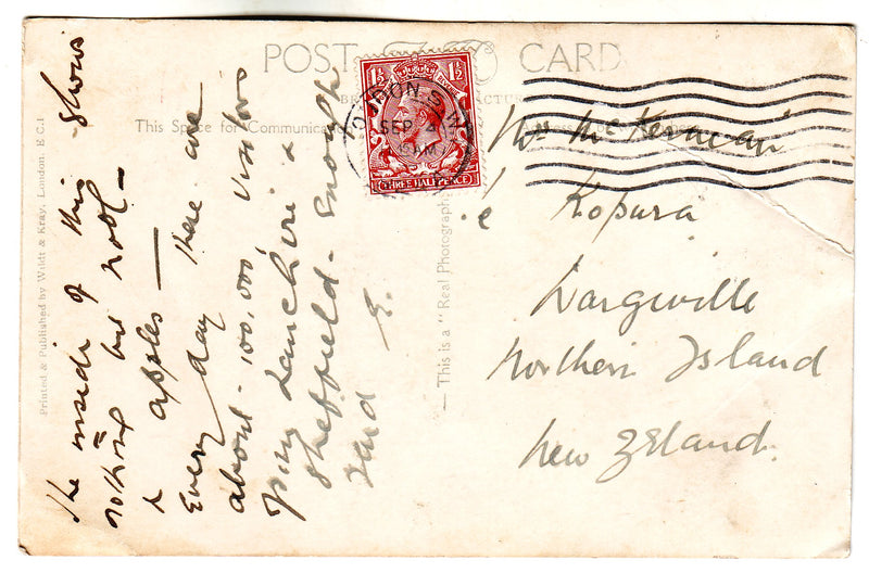 Great Britain - Postcard, The British Empire Exhibition, New Zealand [1924]