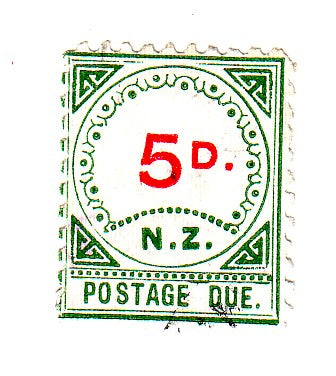 New Zealand - Postage Due 5d 1899