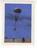 Italy - Aviation, Early parachute label(M)