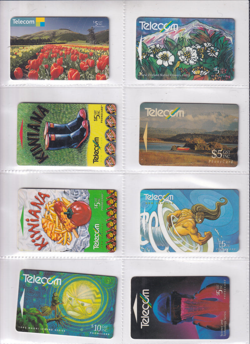 Phonecards New Zealand - Small selection (1)
