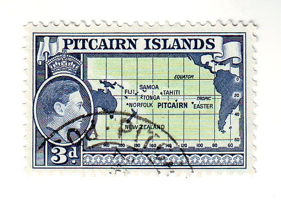 Pitcairn Islands - Pictorial 3d 1940