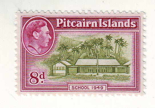Pitcairn Islands - Pictorial 8d 1951(M)
