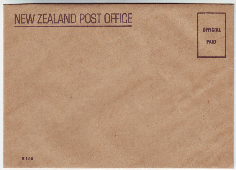 New Zealand - Post Office envelope V100(1)