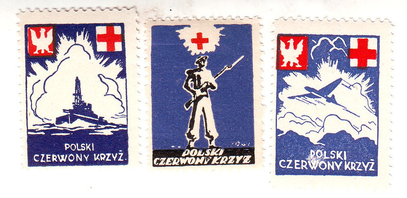 Poland - Red Cross, WW2 set (2)