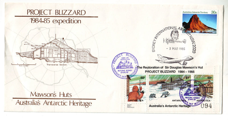 Australia - Cover, Project Blizzard m/s 1985