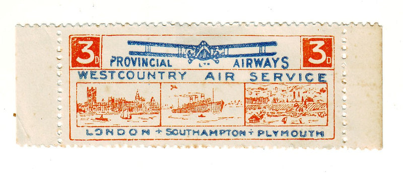 Great Britain - Aviation, Provincial Airways Ltd