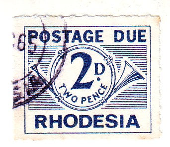 Rhodesia - Postage Due 2d 1965