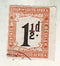 South Africa - Postage Due 1½d 1922