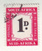 South Africa - Postage Due 1d 1950