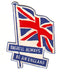 Great Britain - 'There'll always be an England' flag label