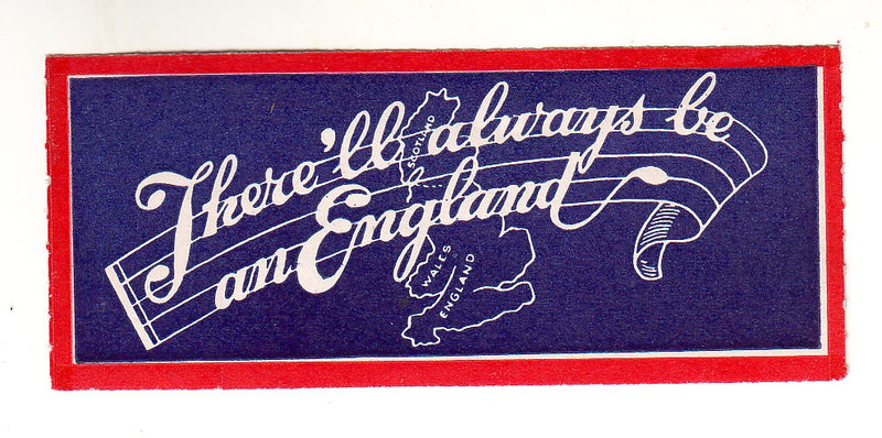 Great Britain - 'There'll always be an England'