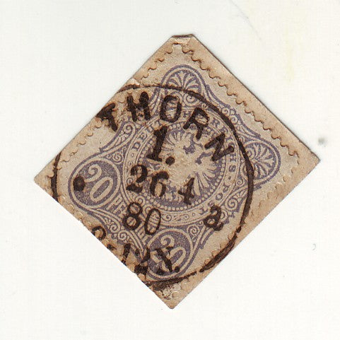 Germany - Postmark, Thorn 1880