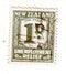 New Zealand - Revenue, Unemployment Relief 1d 1934-35