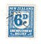 New Zealand - Revenue, Unemployment Relief 6d 1934-35