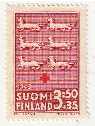 Finland - Red Cross Fund 3m.50+35p 1943(M)
