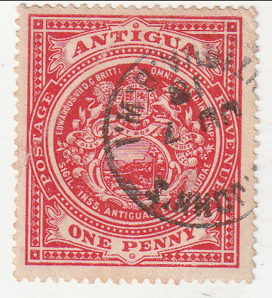 Antigua - Pictorial 1d 1909