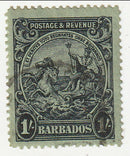 Barbados - Badge of the Colony 1/- 1925