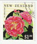 New Zealand - Camellias $1.80 1992