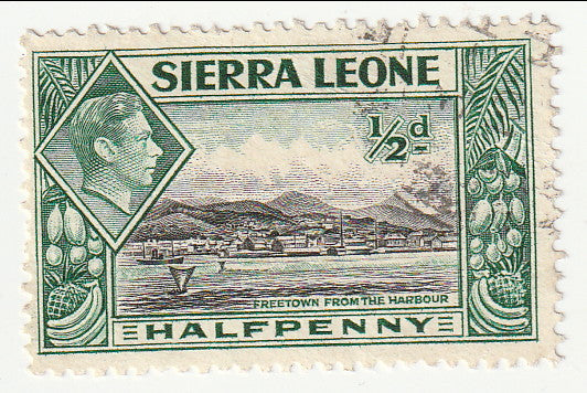 Sierra Leone - Pictorial ½d 1938