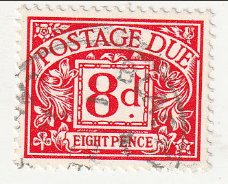 Great Britain - Postage Due 8d 1968