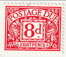 Great Britain - Postage Due 8d 1968(M)