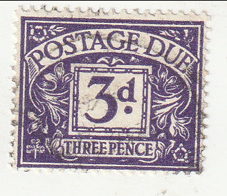 Great Britain - Postage Due 3d 1937