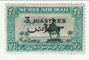 Sudan - Air 7½p with o/p 1938(M)