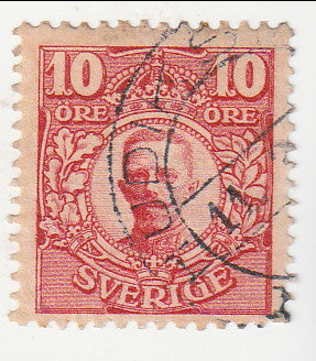 Sweden - King Gustav V 10ore 1910