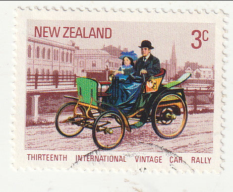 New Zealand - Vintage Cars 3c 1972